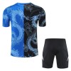 Ensemble Maillot Real Madrid Dragon 2024-25 Bleue Enfant